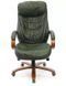 Крісло АКЛАС Валенсія Soft EX MB Зелений (Шкіра Lux LC-green) 12422 фото 4