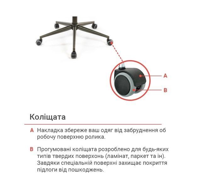 Крісло АКЛАС Ронін CH TILT (PU Wax 424 Чорно-сірий) 12968 фото