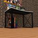 Геймерский стол Rasin RS-14 черный-белый LOFT-14 фото 6