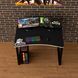 Геймерский стол Rasin RS-14 черный-белый LOFT-14 фото 5