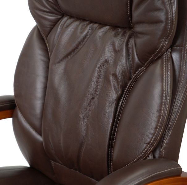 Крісло АКЛАС Тіроль EX GB-236WW (Шкіра LC-K Dark brown/PU Dark brown) 163343 фото