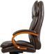 Крісло АКЛАС Тіроль EX GB-236WW (Шкіра LC-K Dark brown/PU Dark brown) 163343 фото 11