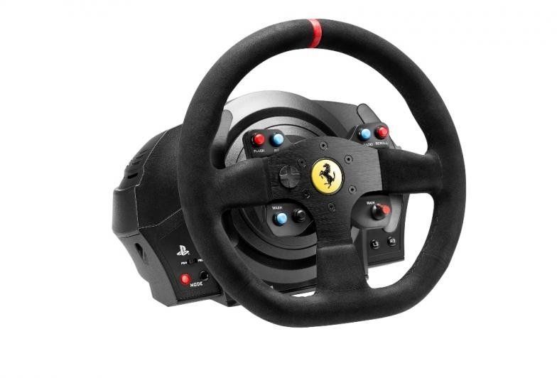 Руль и педали Thrustmaster T300 Ferrari Integral RW Alcantara Edition, официальная лицензия Ferrari и Sony, PC/PS3/PS4/PS5 4160652 фото