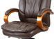 Крісло АКЛАС Тіроль EX GB-236WW (Шкіра LC-K Dark brown/PU Dark brown) 163343 фото 7