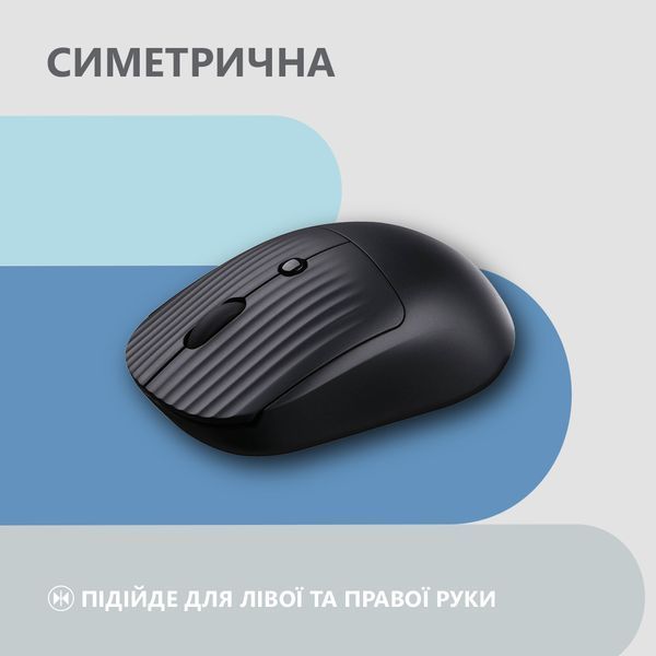 Мышь 2E MF218 Silent, WL/BT, чёрный 2E-MF218WBK фото