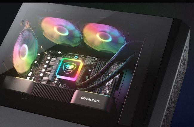Ігровий корпус Mini Tower Cougar MG140 AIR RGB (Black) SKU MG140 AIR RGB (Black) фото