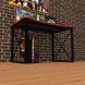 Геймерський стіл Rasin RS-14 чорно-червоний LOFT-14 фото 6