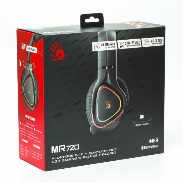 Игровые наушники Bloody MR720 (Black) 1606318 фото