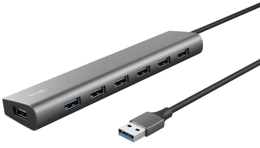 Trust USB-хаб DALYX 7-IN-1 USB-A 3.2 ALUMINIUM 24967_TRUST фото