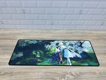 Великий килимок для миші WorkPlaceShop Anime Genshin Impact Сяо і Люмін 715964701 фото
