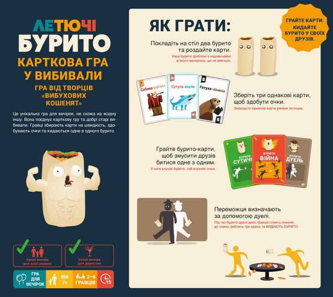 Летючі бурито (Throw Throw Burrito) GKCH176 фото