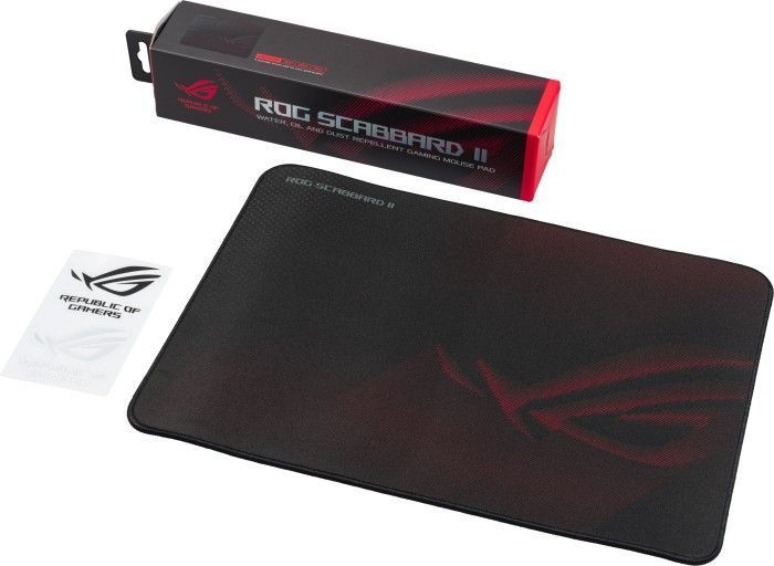 ASUS Ігрова поверхня ROG Scabbard II Black Medium 90MP02H0-BPUA00 фото