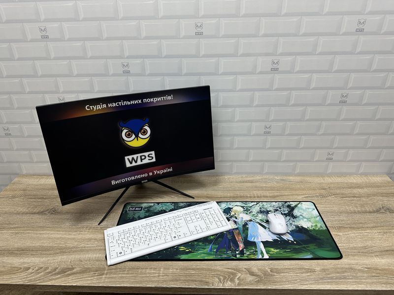 Большой коврик для мышки WorkPlaceShop Anime Genshin Impact Сяо и Люмин 715964701 фото