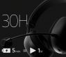 Гарнітура ігрова Over-ear Sony INZONE H9 II BT 5.3, ANC, SBC, AAC, LC3, Wireless, Mic, Чорний WHG910NB.E фото