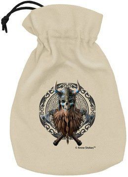 Мешочек Anne Stokes Dice Pouch: Viking Skull BAST208 фото