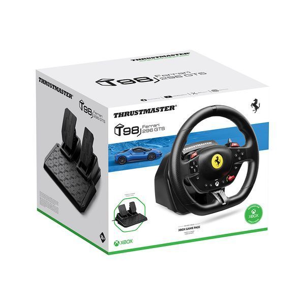 Кермо і педалі Thrustmaster T98-X FERRARI 296 GTS EU, PC/XBOX 4460297 фото