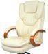 Крісло АКЛАС Флорида EX MB GB-233WW (Шкіра LC-F Beige) 163347 фото 6