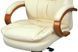 Крісло АКЛАС Флорида EX MB GB-233WW (Шкіра LC-F Beige) 163347 фото 7