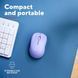 Миша Trust Yvi+ Compact Multi-Device, WL/BT/USB-A, фіолетовий 25583_TRUST фото 6