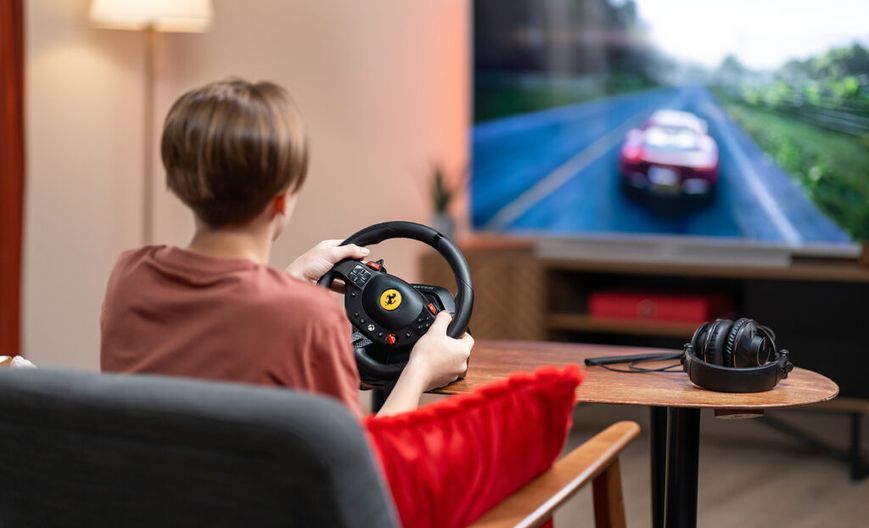 Кермо і педалі Thrustmaster T98-X FERRARI 296 GTS EU, PC/XBOX 4460297 фото