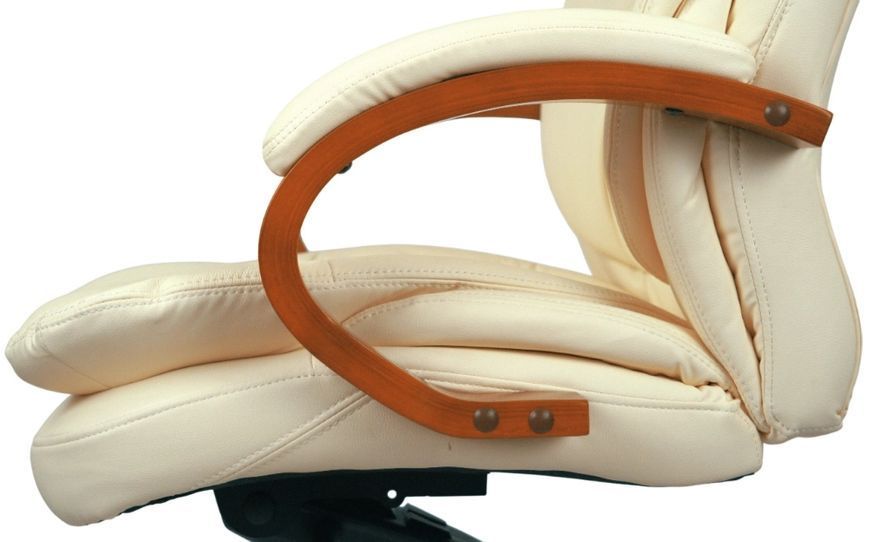 Крісло АКЛАС Флорида EX MB GB-233WW (Шкіра LC-F Beige) 163347 фото
