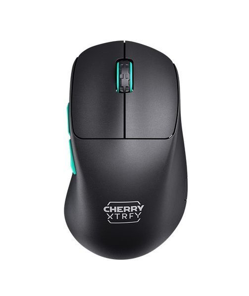 Миша Cherry Xtrfy M64, WL/USB-A, RGB, чорний CX-M64W-BLACK фото