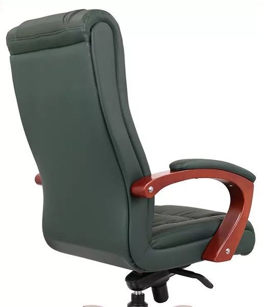 Крісло АКЛАС Артур EX MB (Шкіра Lux LC Green/PU Зелений) 9640 фото