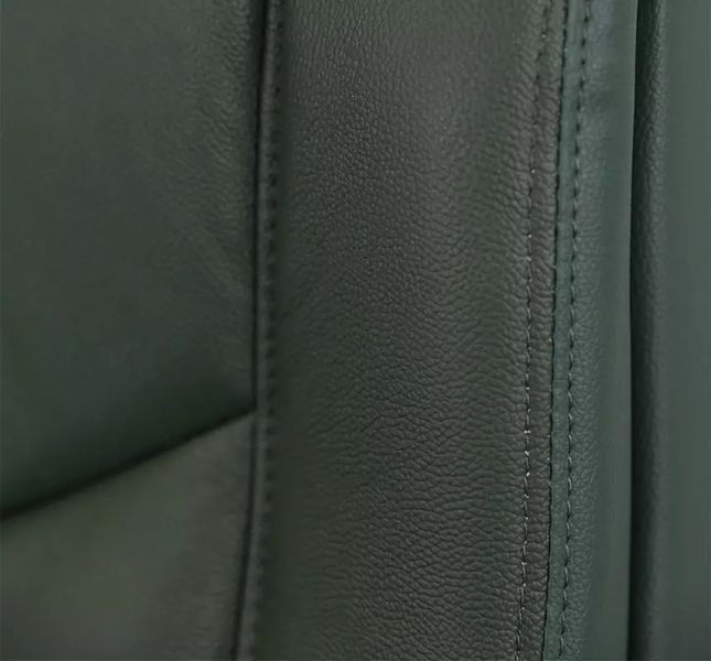 Крісло АКЛАС Артур EX MB (Шкіра Lux LC Green/PU Зелений) 9640 фото