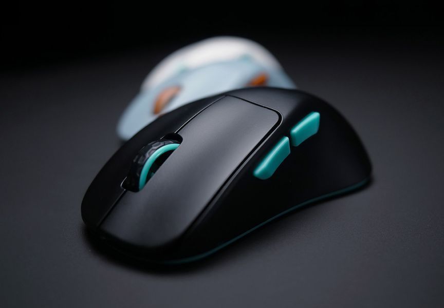 Миша Cherry Xtrfy M64, WL/USB-A, RGB, чорний CX-M64W-BLACK фото