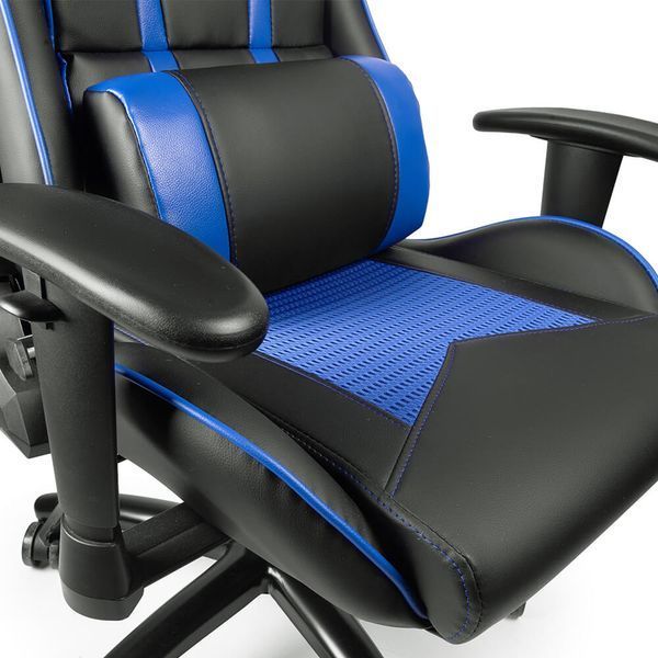 Кресло геймерское зима-лето Barsky SportDrive Massage Blue SDM-02 SDM-02 фото