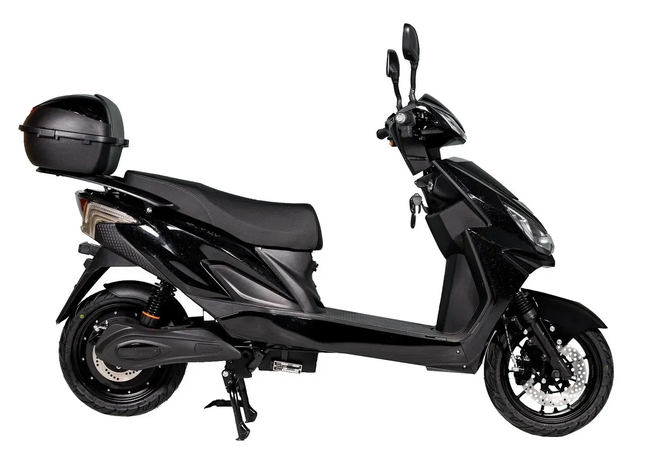Електроскутер Atlas Journey 2000W Black — вигляд збоку