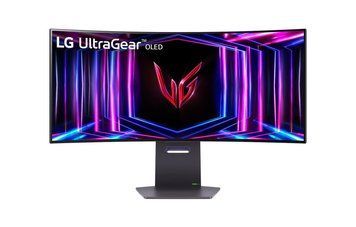 Монитор LG 34" 34GS95QE-B &mdash; 2xHDMI, DP, USB, Audio, OLED, 3440x1440, 240 Гц, 0.03 мс, DCI-P3 98.5%, G-SYNC, FreeSync, AdaptiveSync, регулировка по высоте, DisplayHDR True Black 400 34GS95QE-B фото