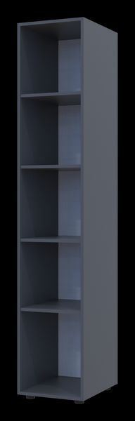 Шкаф для одежды с зеркалом Doros Гелар Графит (44900244) 44900244 фото