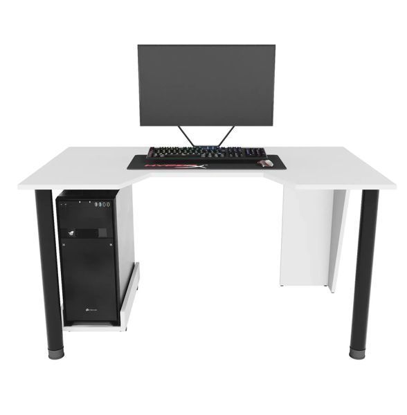 Геймерский стол ZEUS-Game GAMER-2 белый GE-2W фото