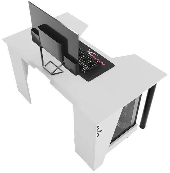 Геймерский стол ZEUS-Game GAMER-2 белый GE-2W фото