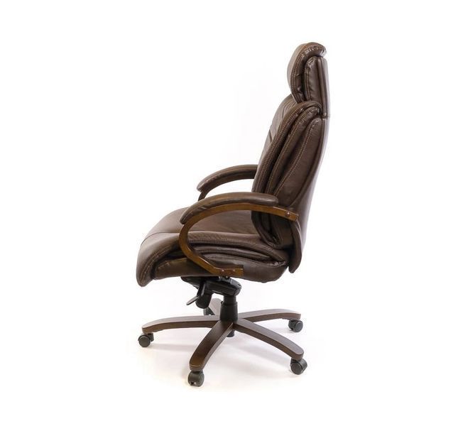 Крісло АКЛАС Арізона Soft EX MB Коричневий (Шкіра LC-K) 74982 фото