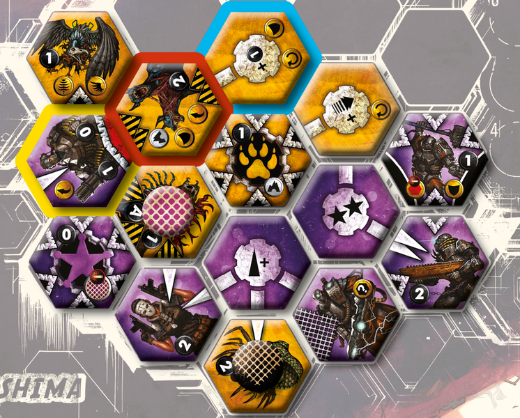 Нейрошима Гекс. Битва: Сталева поліція проти Чудовиськ (Neuroshima Hex: Battle) - копія для клубу та презентацій GKCH0273 фото