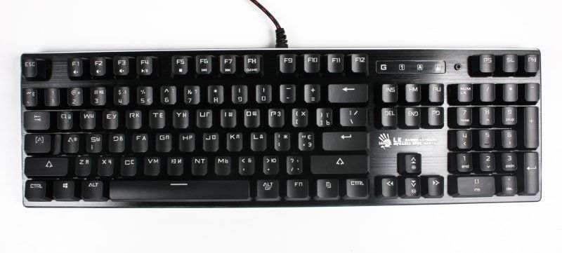 Клавіатура Bloody B820R Bloody (Black) Red SW 1603260 фото