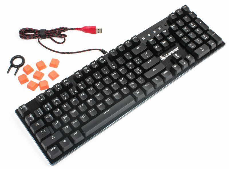 Клавіатура Bloody B820R Bloody (Black) Red SW 1603260 фото