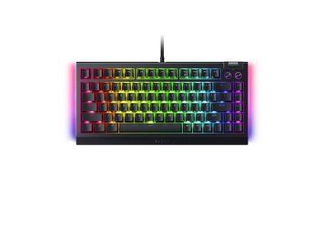 Клавіатура Razer BlackWidow V4 75% RGB 83key Mechanical Tactile Switch GEN-3, USB-A, EN, чорний RZ03-05000100-R3M1 фото