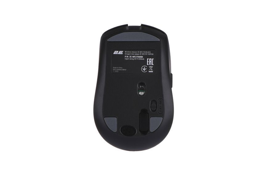 Миша 2E MF270 Rechargeable, White LED, WL, чорний 2E-MF270WBK фото