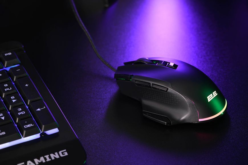 Ігрова миша 2E GAMING MG330 RGB USB Black 2E-MG330UB фото