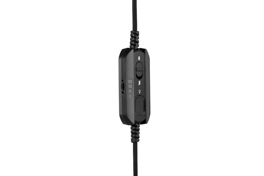 Гарнитура игровая 2E GAMING HG340, 7.1, USB-A, RGB, 2 м, чёрная 2E-HG340BK-7.1 фото