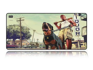 Великий килимок для мишки WorkPlaceShop Game GTA5 1200 x 500 мм 705683490 фото