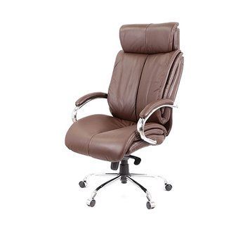 Крісло АКЛАС Арізона Soft CH MB Коричневий (Шкіра LC-K) 75031 фото