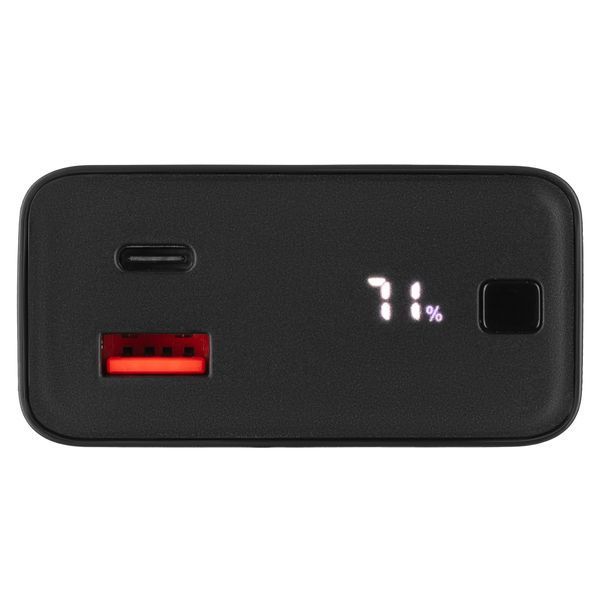 Портативный литий-ионный аккумулятор Power Bank 2E 20000 мА&middot;ч, мощностью 65 Вт, с поддержкой Power Delivery (PD) и Quick Charge (QC), выполнен в стильном чёрном корпусе. 2E-PB2014PD-BLACK фото