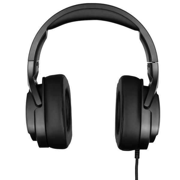 Гарнитура игровая 2E GAMING HG340, mini-jack/dual 3.5 мм, RGB, 2 м, чёрная 2E-HG340BK фото