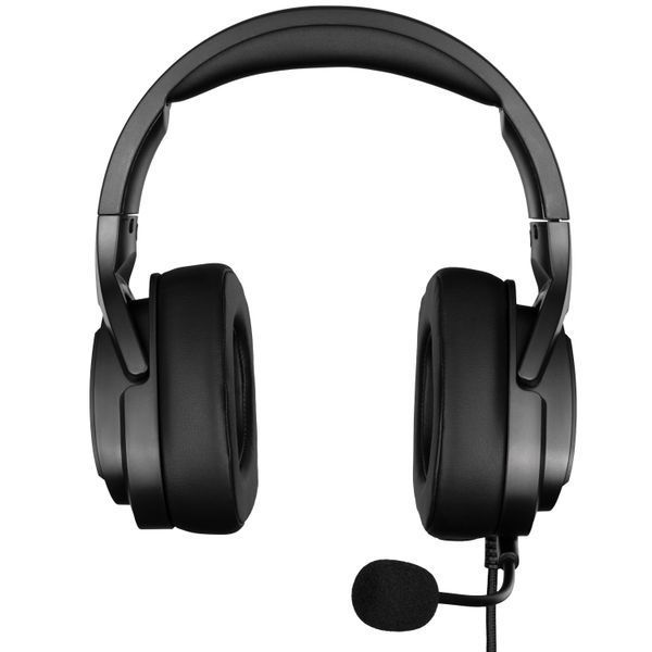 Гарнитура игровая 2E GAMING HG340, mini-jack/dual 3.5 мм, RGB, 2 м, чёрная 2E-HG340BK фото