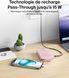 Акумулятор портативний літій-іонний Power Bank Belkin 10000мА&middot;год, 20Вт, з інтегрованим кабелем USB-C, рожевий BPB021HQPK фото 4