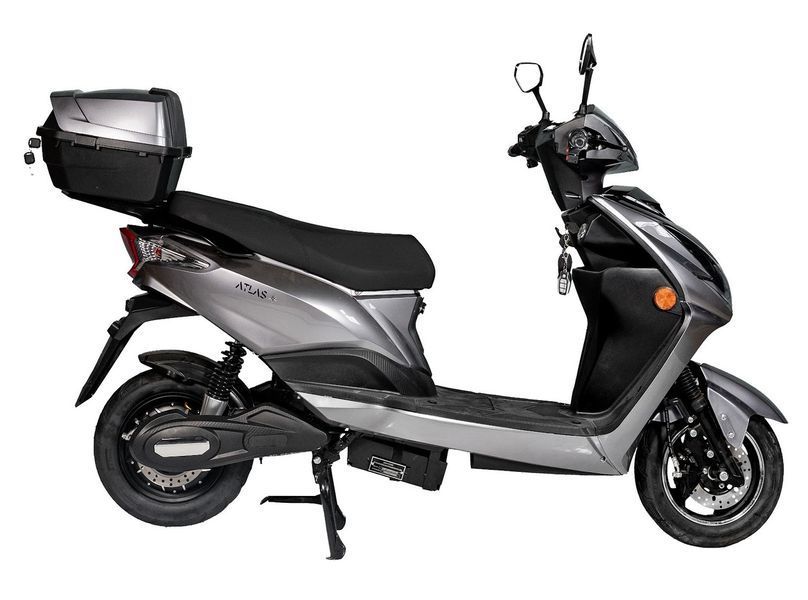 Електроскутер Atlas Pegas box 1500W Сірий 2323747164 фото